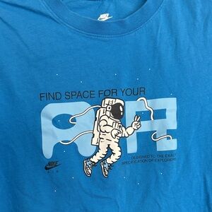 Nike Graphic T-Shirt with Astronaut Design